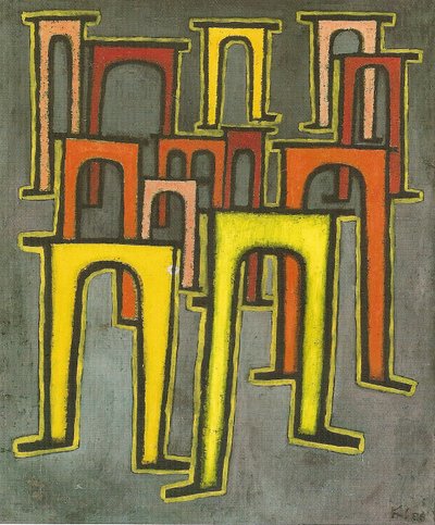The Revolution of the Viaducts by Paul Klee